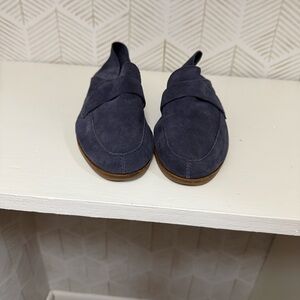 Lucky Brand Women's Navy Suede Loafers